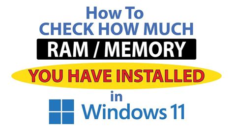 4 Ways To Check How Much RAM Is Installed On Your Windows 10/11 .